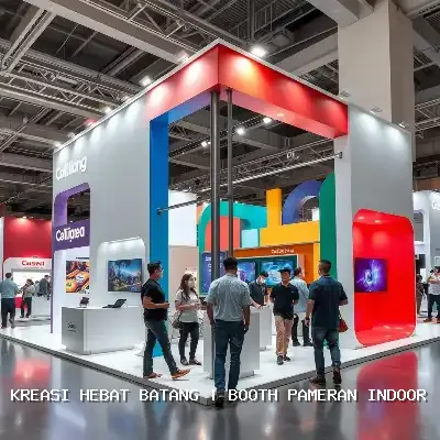 Booth Pameran Indoor Batang