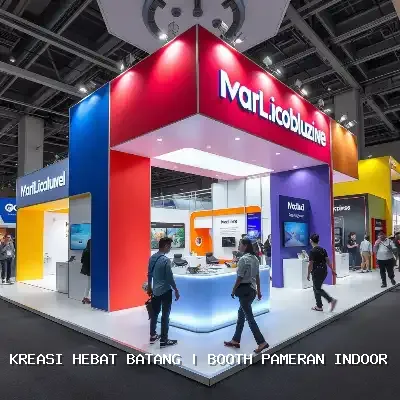 Booth Pameran Indoor Batang