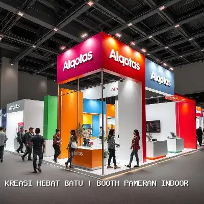 booth pameran indoor Batu