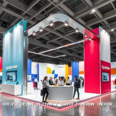 Booth Pameran Indoor Blitar