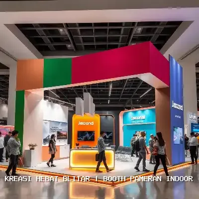 Booth Pameran Indoor Blitar