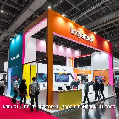 Booth Pameran Indoor Blitar