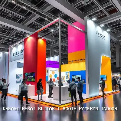 Booth Pameran Indoor Blitar