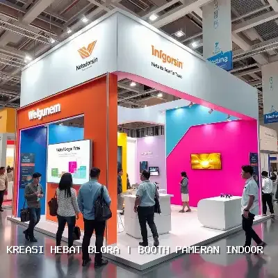 Booth Pameran Indoor Blora