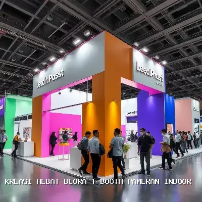 Booth Pameran Indoor Blora