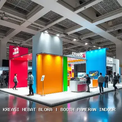 Booth Pameran Indoor Blora
