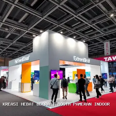 Booth Pameran Indoor Blora