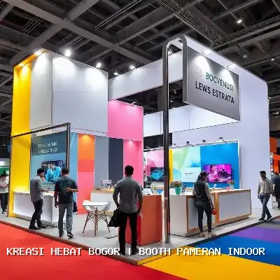 booth pameran indoor Bogor