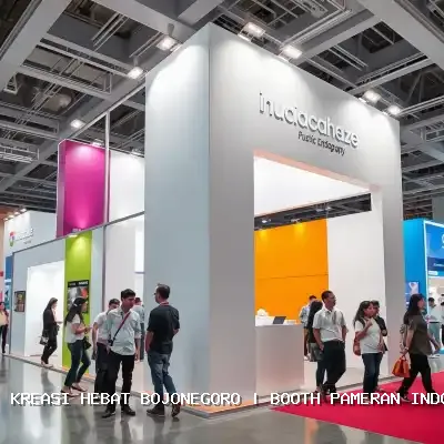 Booth Pameran Indoor Bojonegoro