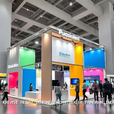 Booth Pameran Indoor Bojonegoro