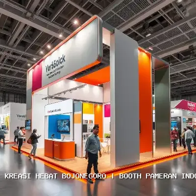 Booth Pameran Indoor Bojonegoro