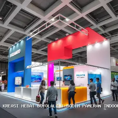 booth pameran indoor Boyolali