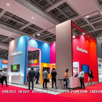 Booth Pameran Indoor Boyolali