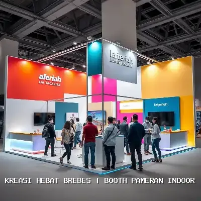 Booth Pameran Indoor Brebes – Kreasi Hebat