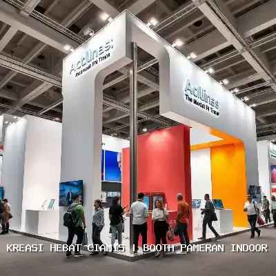 booth pameran indoor Ciamis