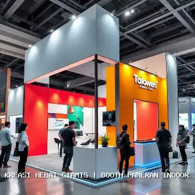 Booth Pameran Indoor Ciamis untuk Branding Visual yang Mengesankan