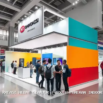 Booth Pameran Indoor Cianjur: Desain Custom untuk Brand Anda