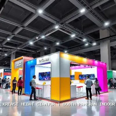 Booth Pameran Indoor Cianjur: Desain Custom untuk Brand Anda