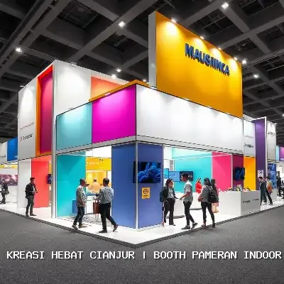 Booth Pameran Indoor Cianjur: Desain Custom untuk Brand Anda