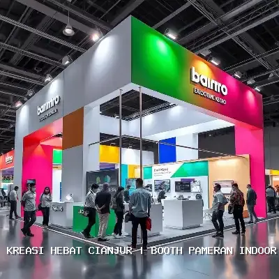 Booth Pameran Indoor Cianjur: Desain Custom untuk Brand Anda