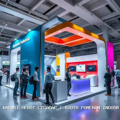 Booth Pameran Indoor Cilacap – Kreasi Hebat