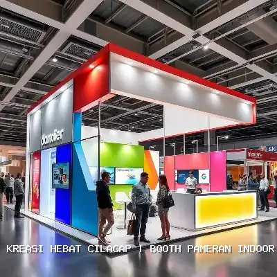 Booth Pameran Indoor Cilacap – Kreasi Hebat