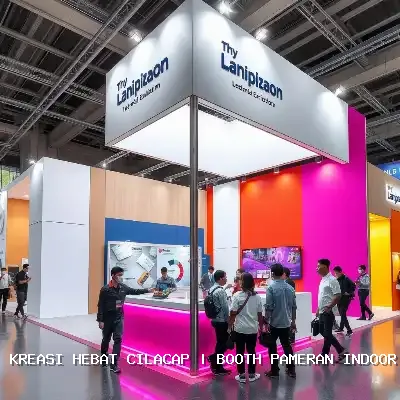 Booth Pameran Indoor Cilacap – Kreasi Hebat