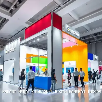 Booth Pameran Indoor Cilegon