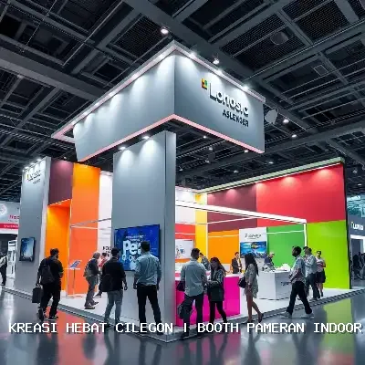 Booth Pameran Indoor Cilegon