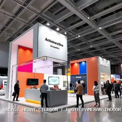 Booth Pameran Indoor Cilegon