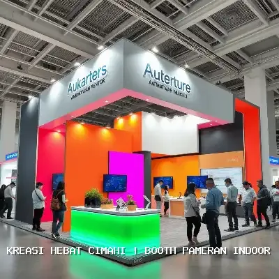 Booth Pameran Indoor Cimahi: Desain Custom & Finishing Rapi