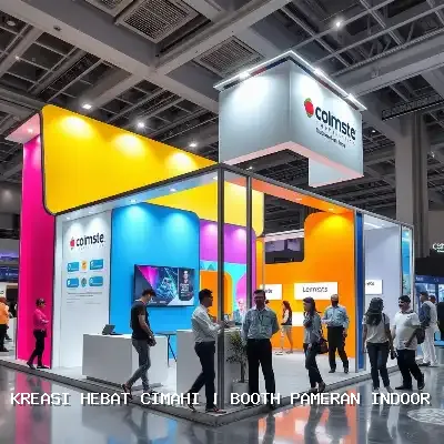 Booth Pameran Indoor Cimahi: Desain Custom & Finishing Rapi
