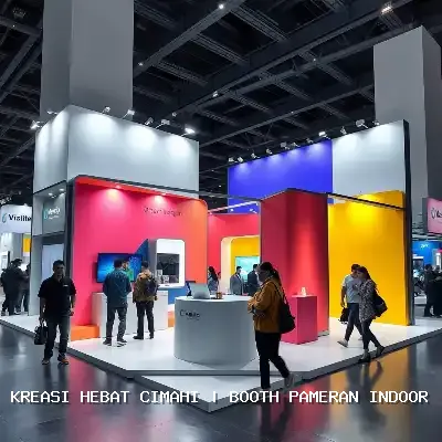 Booth Pameran Indoor Cimahi: Desain Custom & Finishing Rapi