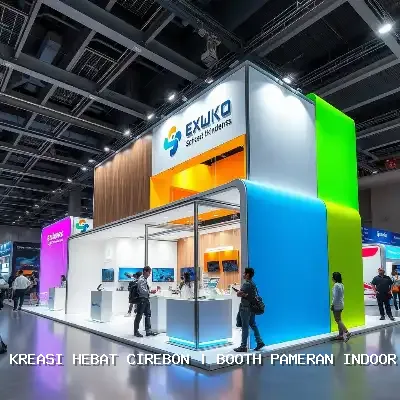 booth pameran indoor Cirebon