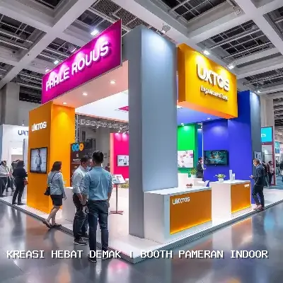 booth pameran indoor Demak