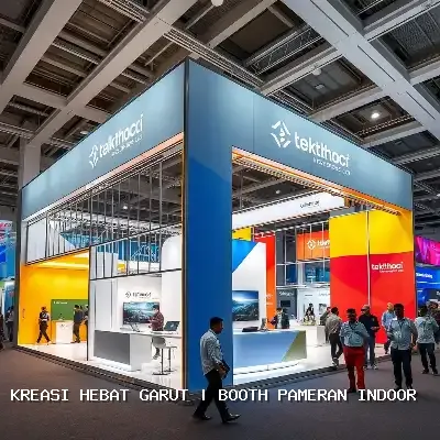 Booth Pameran Indoor Garut: Desain Custom & Finishing Rapi