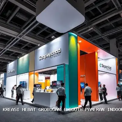 Booth Pameran Indoor Grobogan
