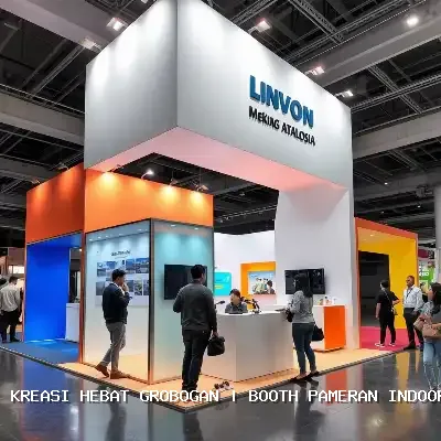 Booth Pameran Indoor Grobogan