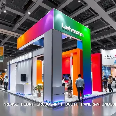 Booth Pameran Indoor Grobogan