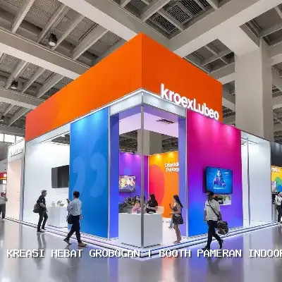 Booth Pameran Indoor Grobogan