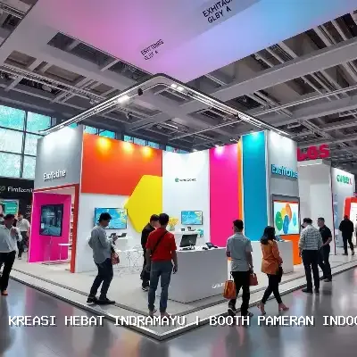 Booth Pameran Indoor Indramayu: Desain Custom & Finishing Rapi