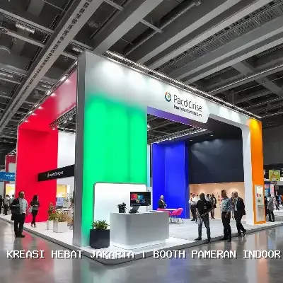 Booth Pameran Indoor Jakarta: Desain Custom & Finishing Rapi