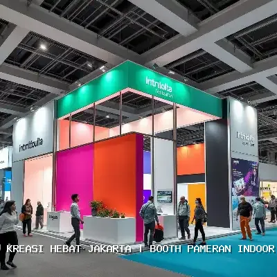 Booth Pameran Indoor Jakarta: Desain Custom & Finishing Rapi