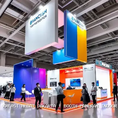 Booth Pameran Indoor Jakarta: Desain Custom & Finishing Rapi