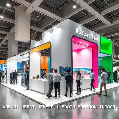 Booth Pameran Indoor Jember – Solusi Kreatif untuk Brand Anda