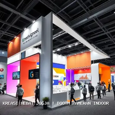 Booth Pameran Indoor Jogja – Kreasi Hebat Jogja