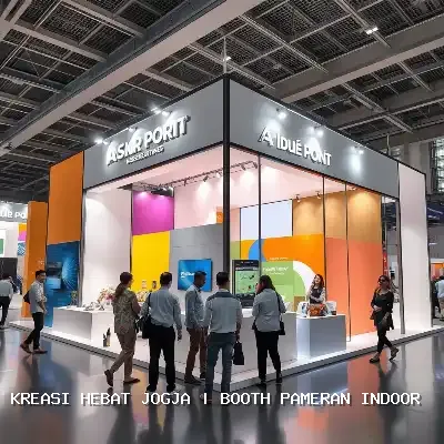 Booth Pameran Indoor Jogja – Kreasi Hebat Jogja