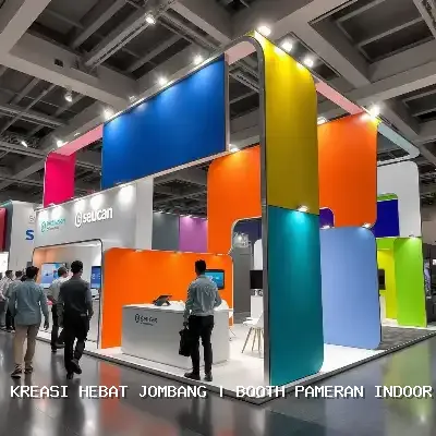 booth pameran indoor Jombang