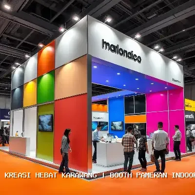 booth pameran indoor Karawang