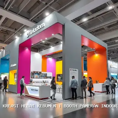 booth pameran indoor Kebumen